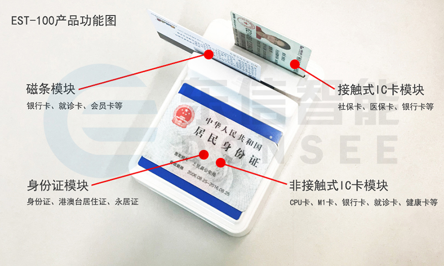 東信EST-100身份證社?？ㄗx卡器