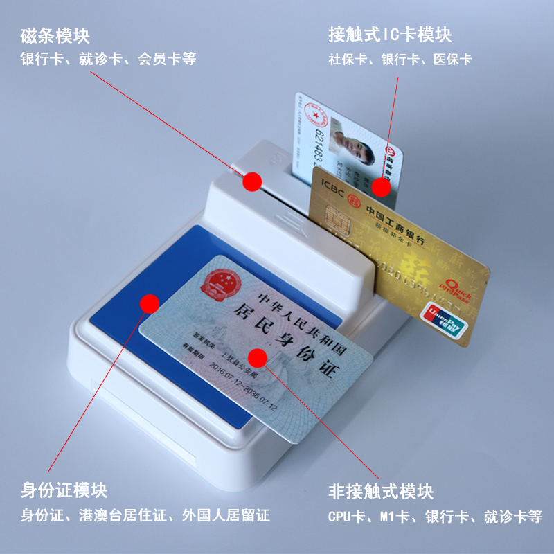 華大HD-100多功能社?？ㄗx卡器